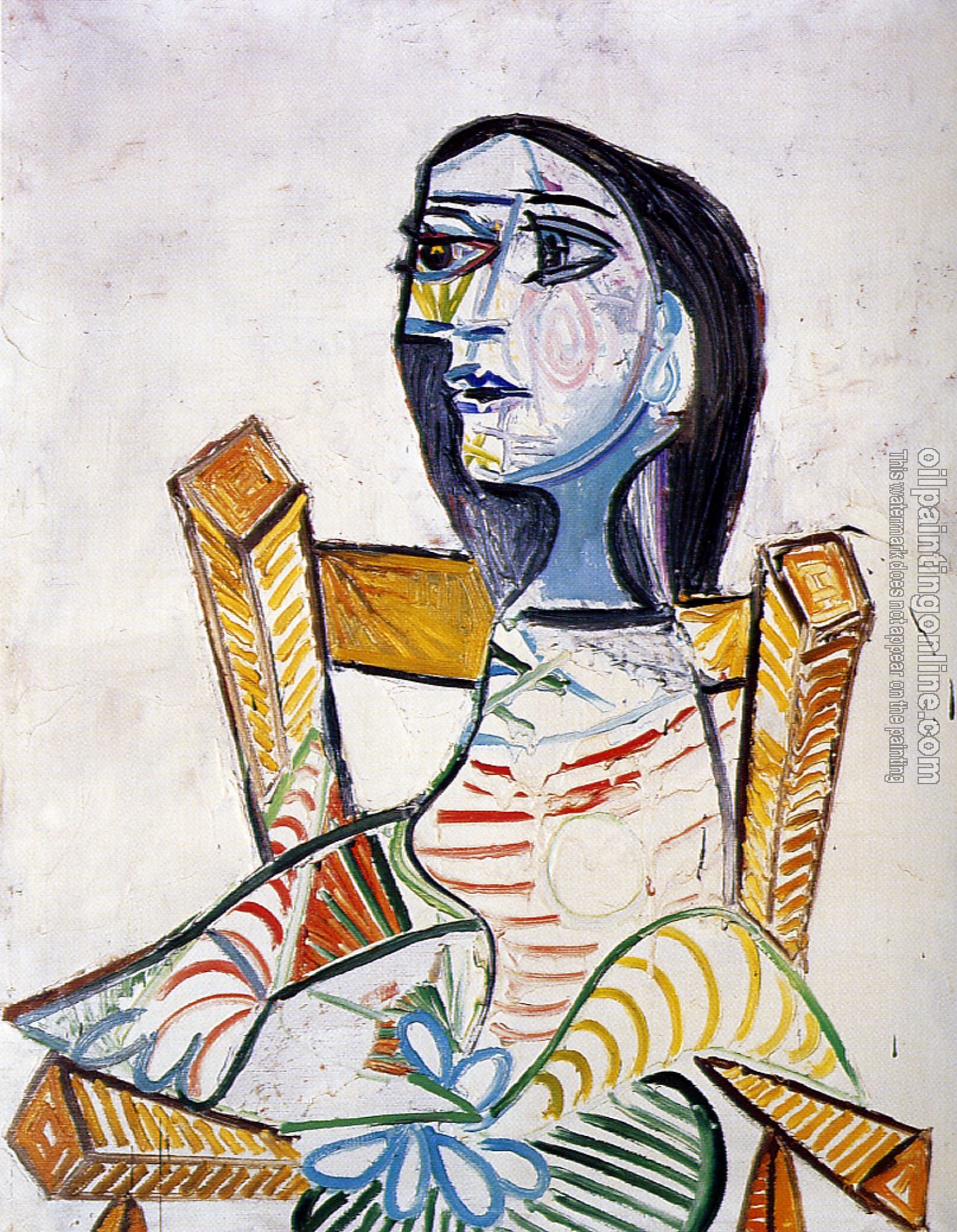 Picasso, Pablo - seated woman